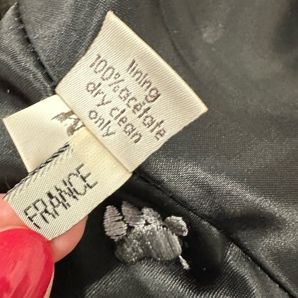 La Maison de la Fausse Fourrure x Sak Fifth Avenue Vintage Faux Fur Cape - Picture 10 of 11